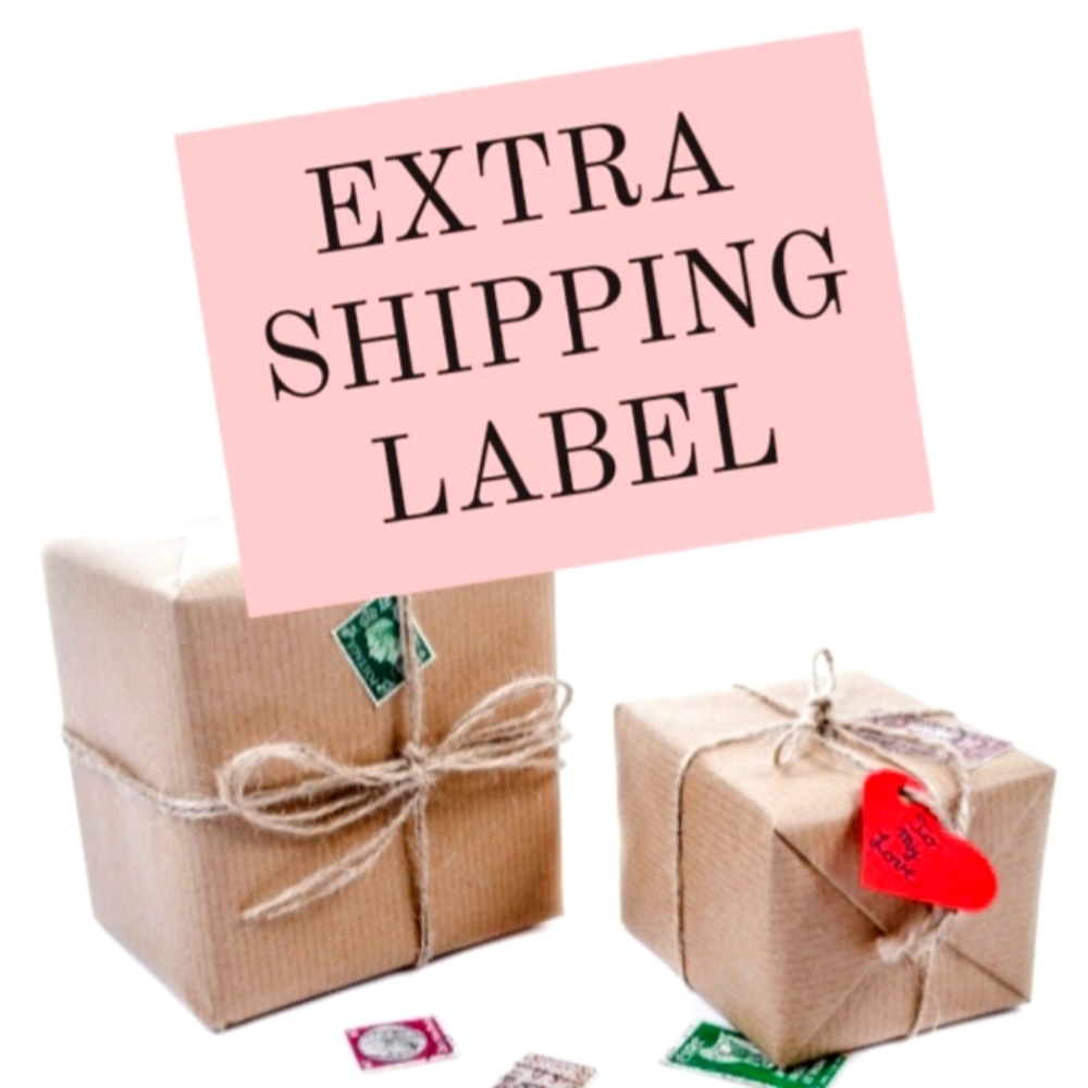 EXTRA SHIPPING LABEL $3